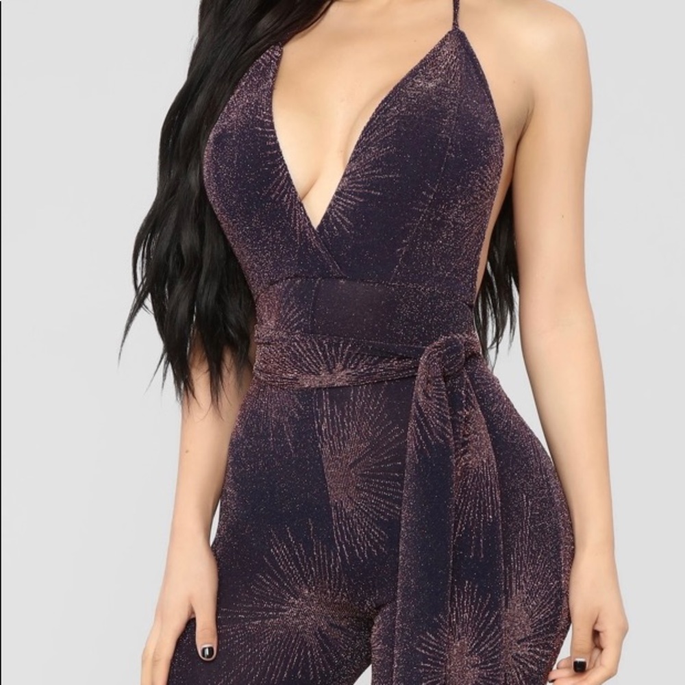 Fashion nova jumpsuit- only worn once